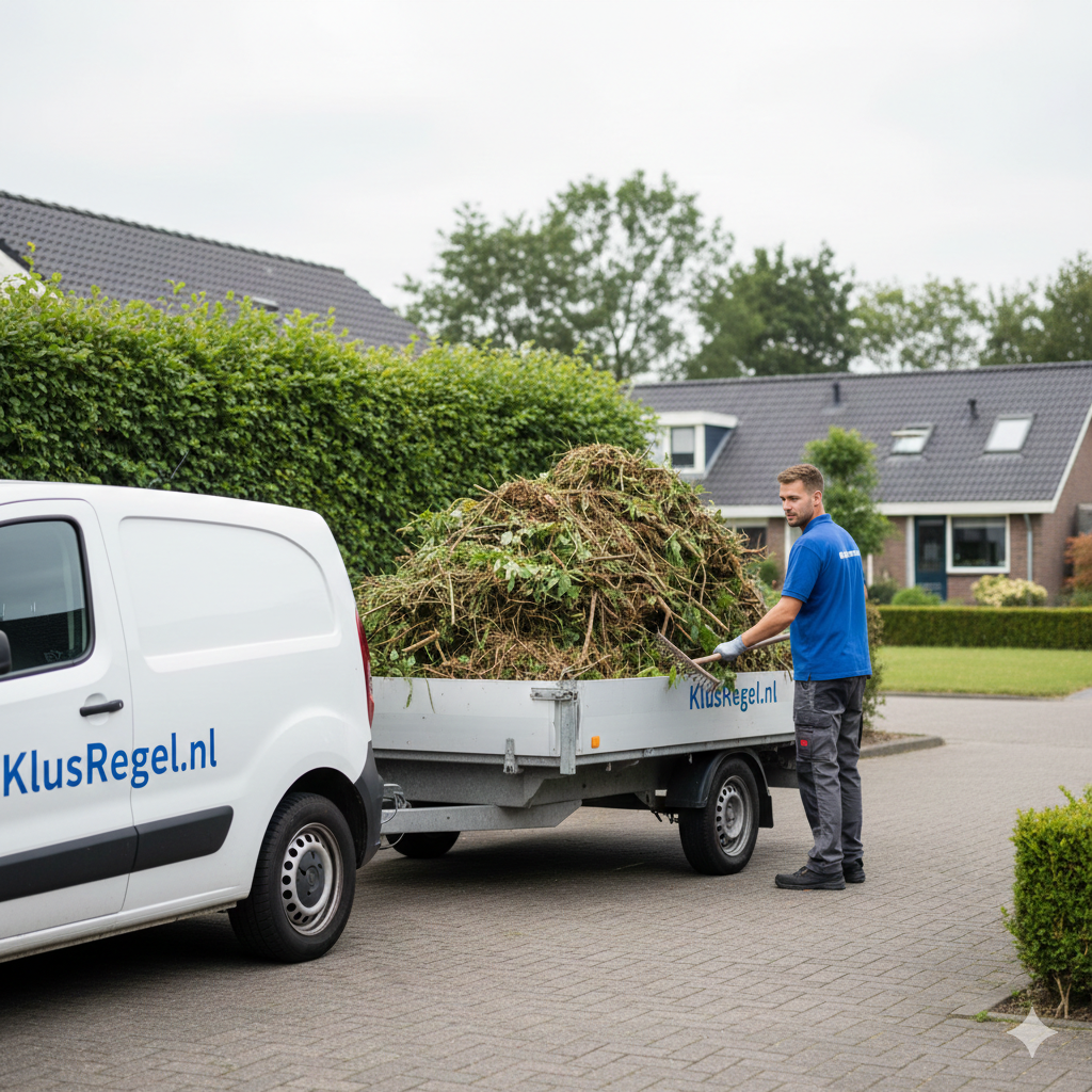 Ophalen snoeiafval en takken