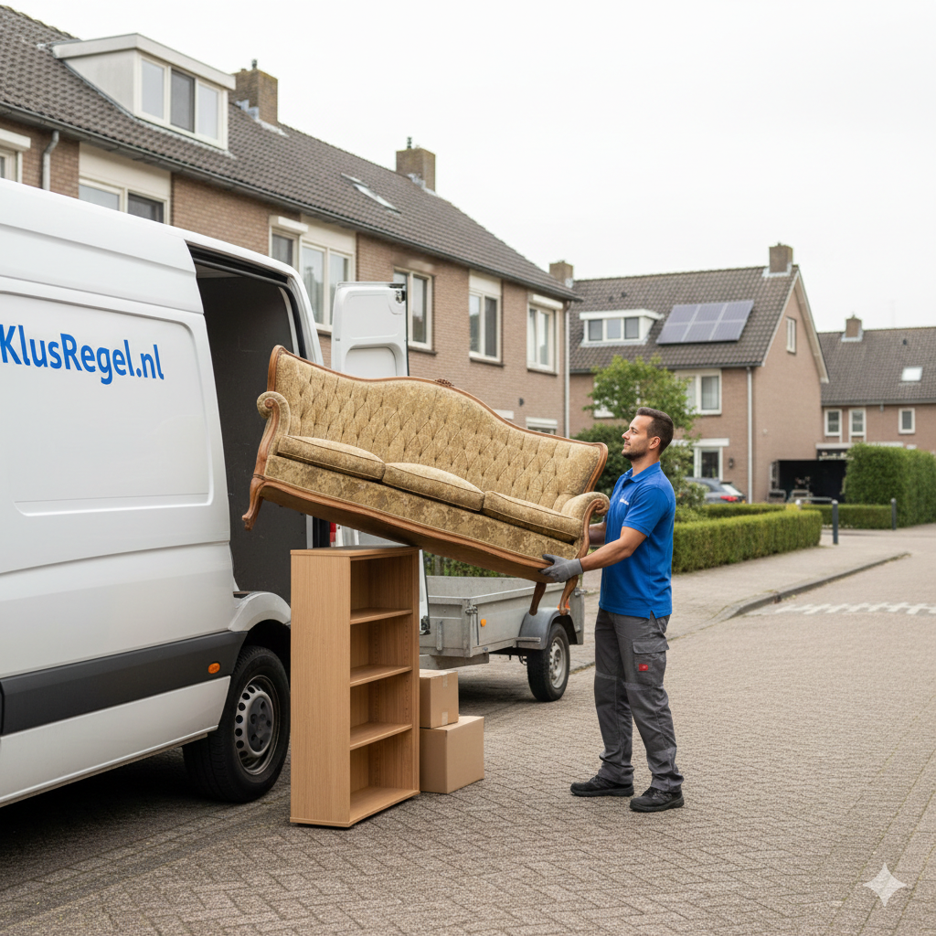 Ophalen van los huisraad en inboedel"