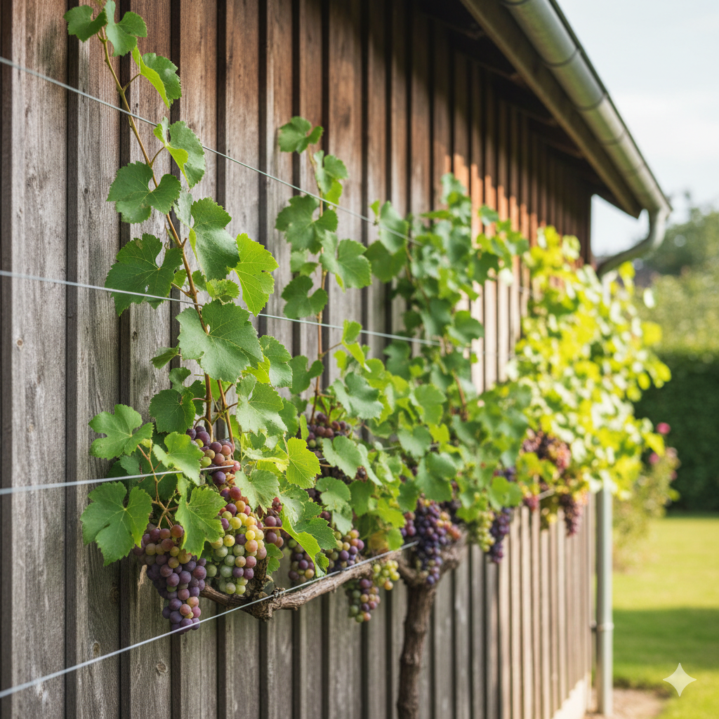 Druiven snoeien en begeleiden voor optimale groei