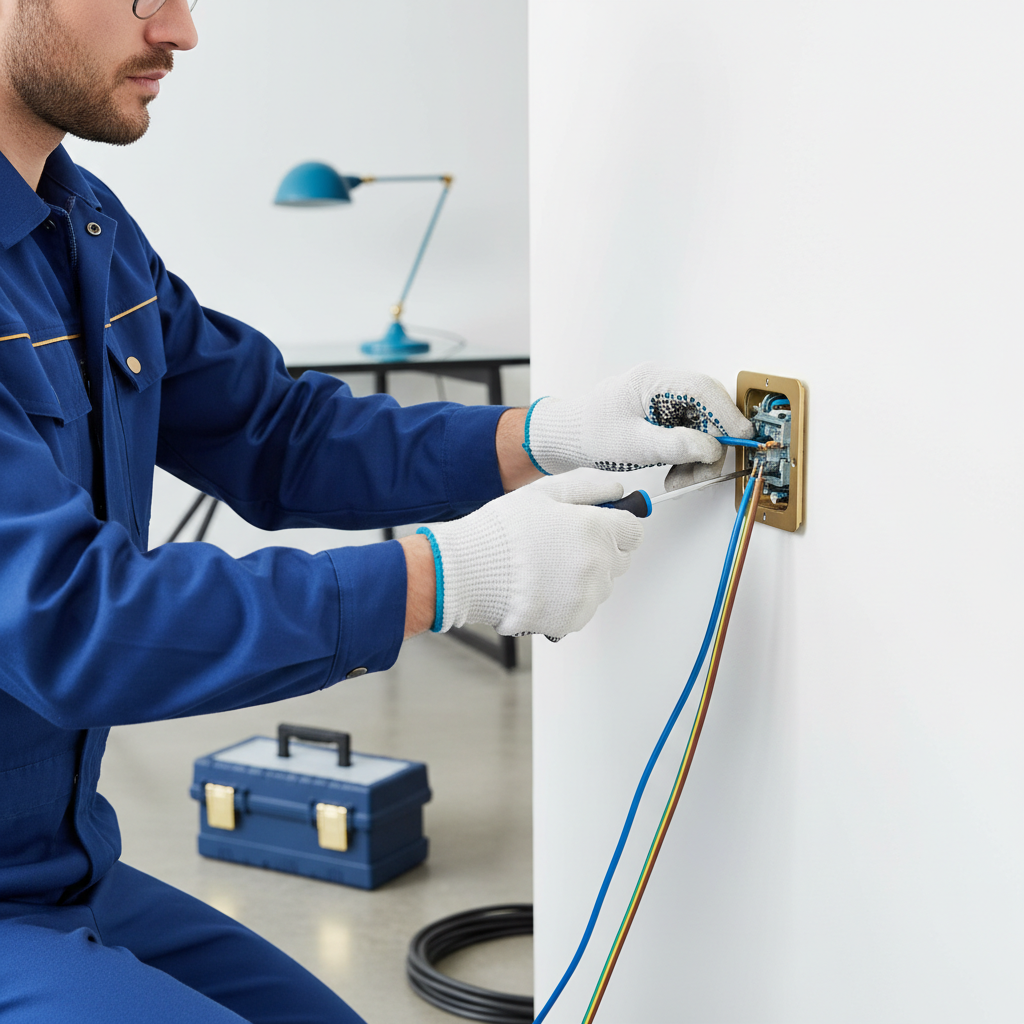 Klusregel verplaatsen en aanleggen stopcontact