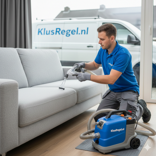 Professioneel dieptereiniging meubels zoals banken